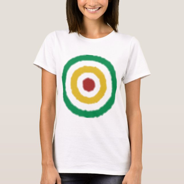 Rasta Bullseye T-Shirt (Front)
