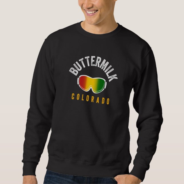 Rasta Buttermilk Reggae Ski Co Jamaica Stripes Col Sweatshirt (Front)