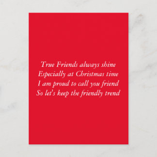Rasta Christmas Holiday Postcard
