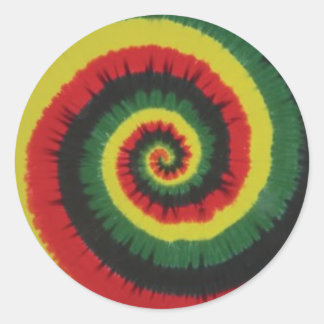 Rasta Classic Round Sticker