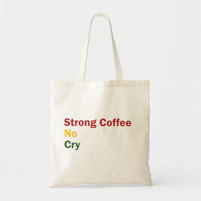 Rasta Coffee Tote Bag (Front)
