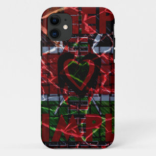 Rasta colours Case-Mate iPhone case