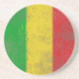 Rasta Drink Coaster