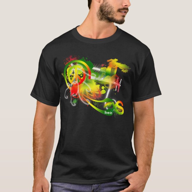Rasta Explosion T-Shirt (Front)