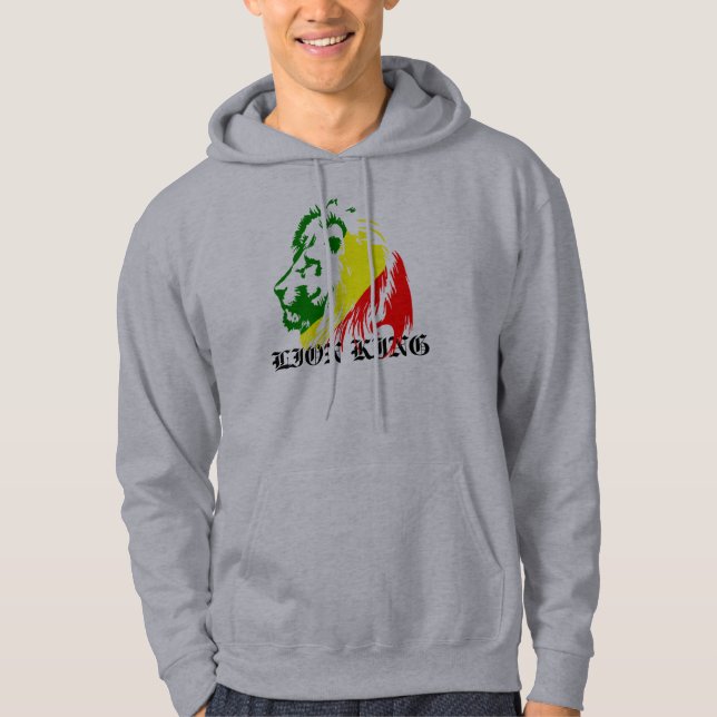 RASTA LION HOODIE (Front)
