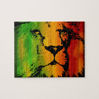 Rasta Lion Jigsaw Puzzle