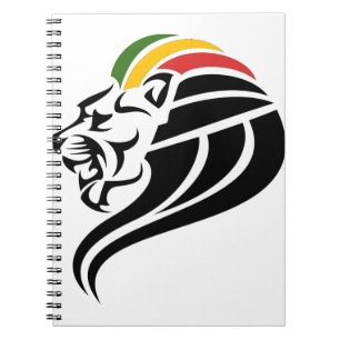 Rasta Lion Notebook