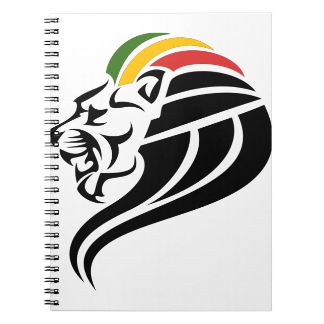 Rasta Lion Notebook (Front)