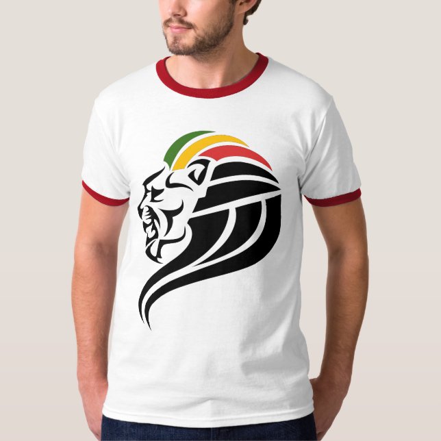 Rasta Lion of Judah T-Shirt (Front)