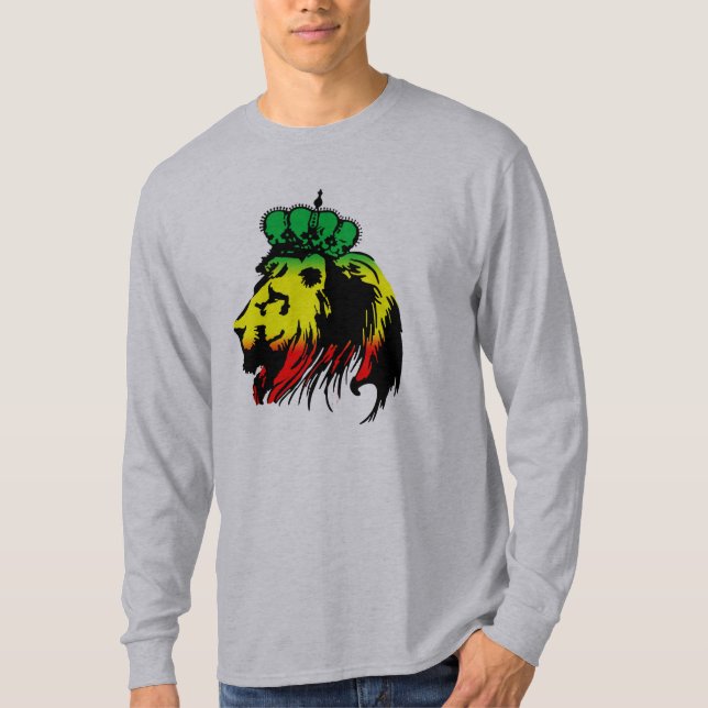 Rasta Lion of Judah T-Shirt (Front)
