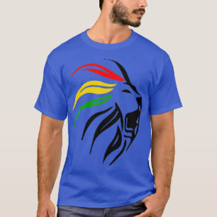 Rasta Lion Rastafari Colours Gift for Reggae T-Shirt