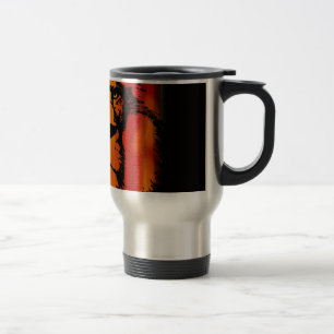 Rasta Lion Travel Mug