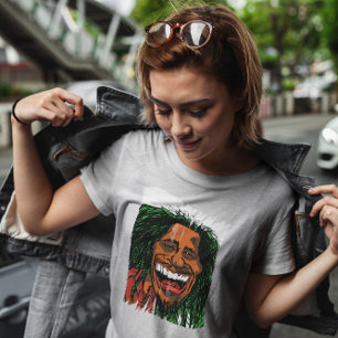Rasta Man Cartoon T-Shirt