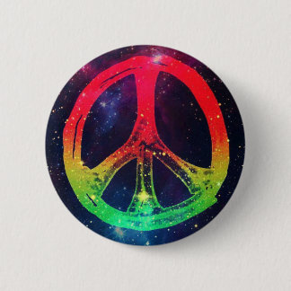 Rasta Peace 6 Cm Round Badge