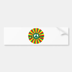 Rasta Peace Hope Bumper Sticker