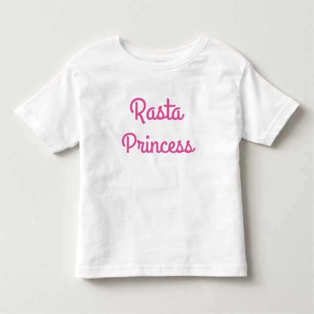 Rasta Princess girls dress Toddler T-Shirt (Front)