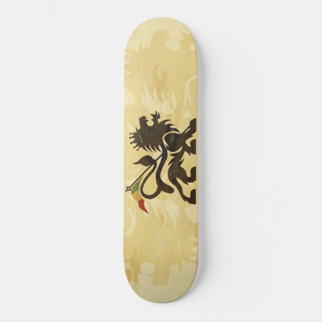 Rasta Pro Skateboard (Front)