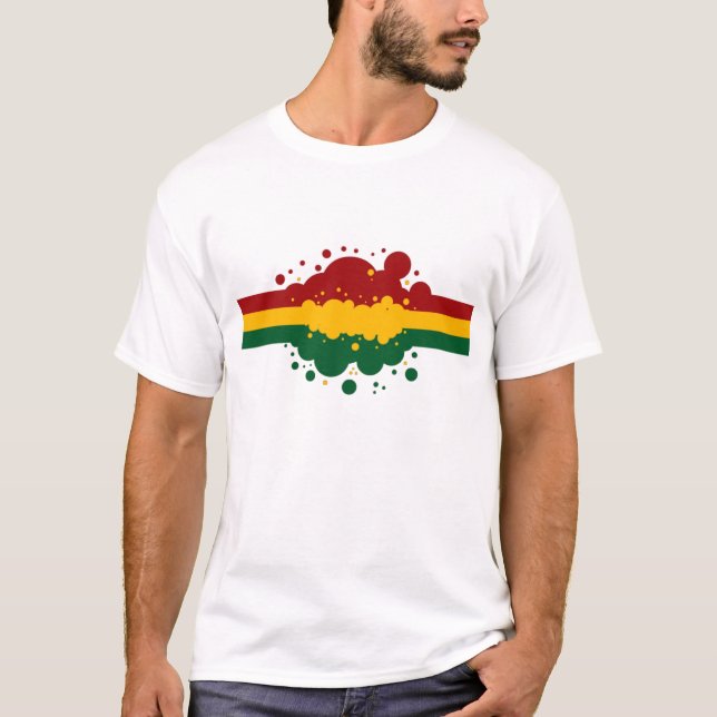 Rasta Rainbow T-Shirt (Front)