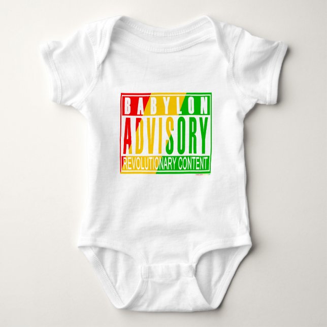 RASTA Reggae Baby Bodysuit (Front)
