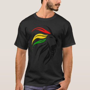 Rasta Reggae Lion For Rastafari Lover T-Shirt