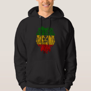 Rasta Reggae Lion Of Judah Jamaican Pride Rastafar Hoodie