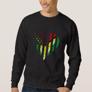 Rasta Reggae Lion Rastafarian Jamaican Pride One L Sweatshirt