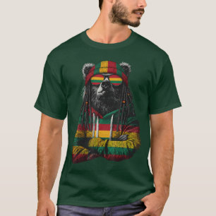 Rasta Reggae Music Jamaica Rastafari Roots Jamaica T-Shirt