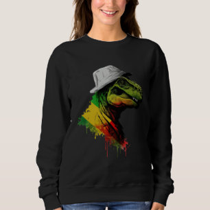 Rasta Rex Stylish Rastafari Reggae & Jamaica Vibes Sweatshirt