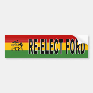 Rasta Rob Ford Re-election Bumper Sticker
