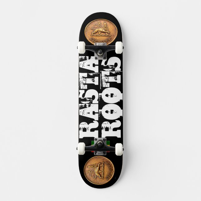 RASTA ROOTS  Skateboard (Front)