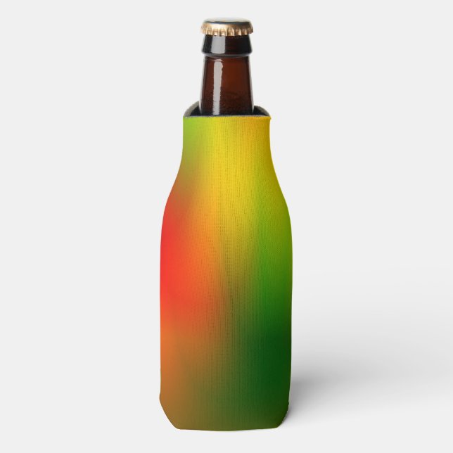 Rasta Splash of Colour Bottle Cooler (Bottle Front)