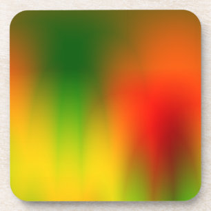 Rasta Splash of Colour Coaster