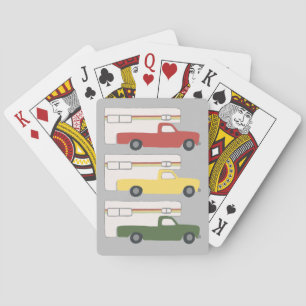 Rasta Truck Campers Retro Motorhome RV Playing Cards