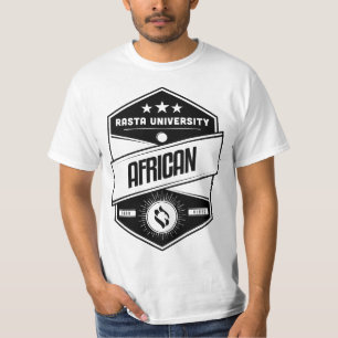 Rasta University African Good Vibes Reggae T-Shirt
