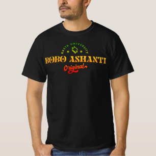 Rasta University Bobo Ashanti Original Reggae T-Shirt