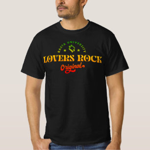 Rasta University Lovers Rock Original Rasta Reggae T-Shirt