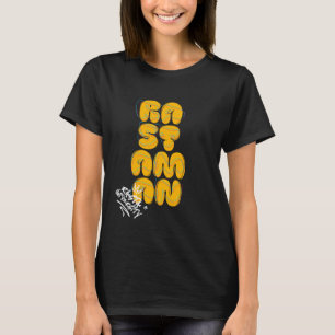 Rasta University Rastaman Graffiti Style Reggae T-Shirt