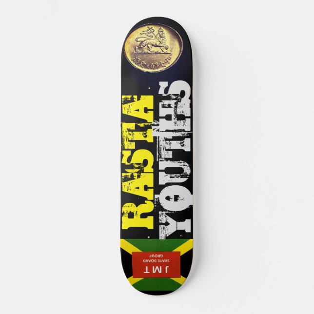RASTA  YOUTHS Skateboard (Front)
