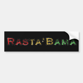 Rasta'Bama Bumper Sticker