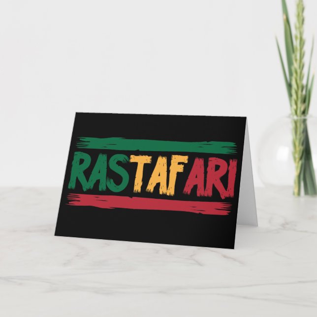 Rastafari Card (Front)