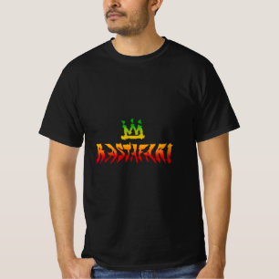 Rastafari Distorted Rasta Colours Reggae T-Shirt