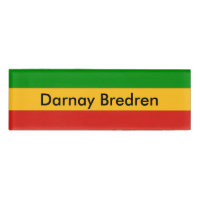 RASTAFARI FLAG COLORS + your Name & ideas