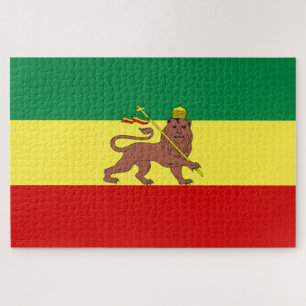 Rastafari Flag Jigsaw Puzzle
