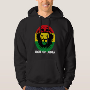Rastafari Lion Head Jamaica Souvenir Rasta Roots R Hoodie