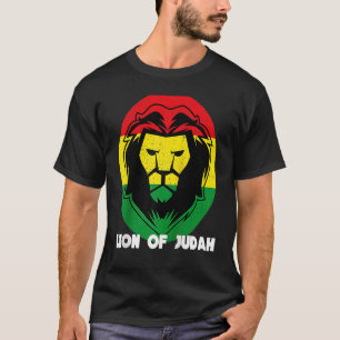 Rastafari Lion Head Jamaica Souvenir Rasta Roots R T-Shirt
