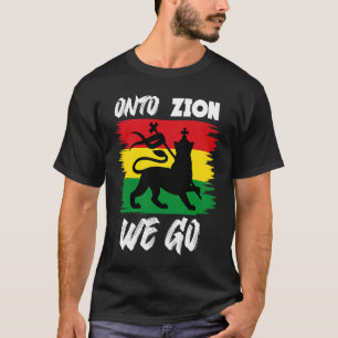 Rastafari Lion Head Jamaica Souvenir Rasta Roots R T-Shirt