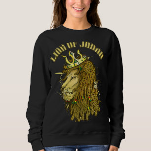 Rastafari Lion of Judah Jamaica Souvenir Rasta Roo Sweatshirt