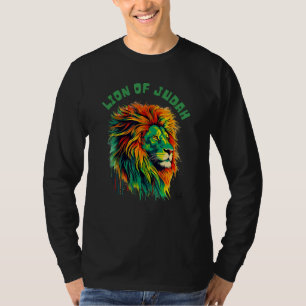 Rastafari Lion of Judah Jamaica Souvenir Rasta Roo T-Shirt