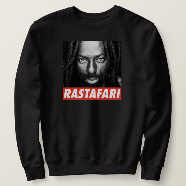 Rastafari Rasta Reggae Buju Roots Sweet Sweatshirt (Design Front)