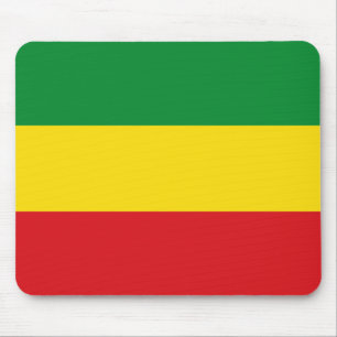 Rastafarian Flag Rasta Ethiopian Mouse Pad